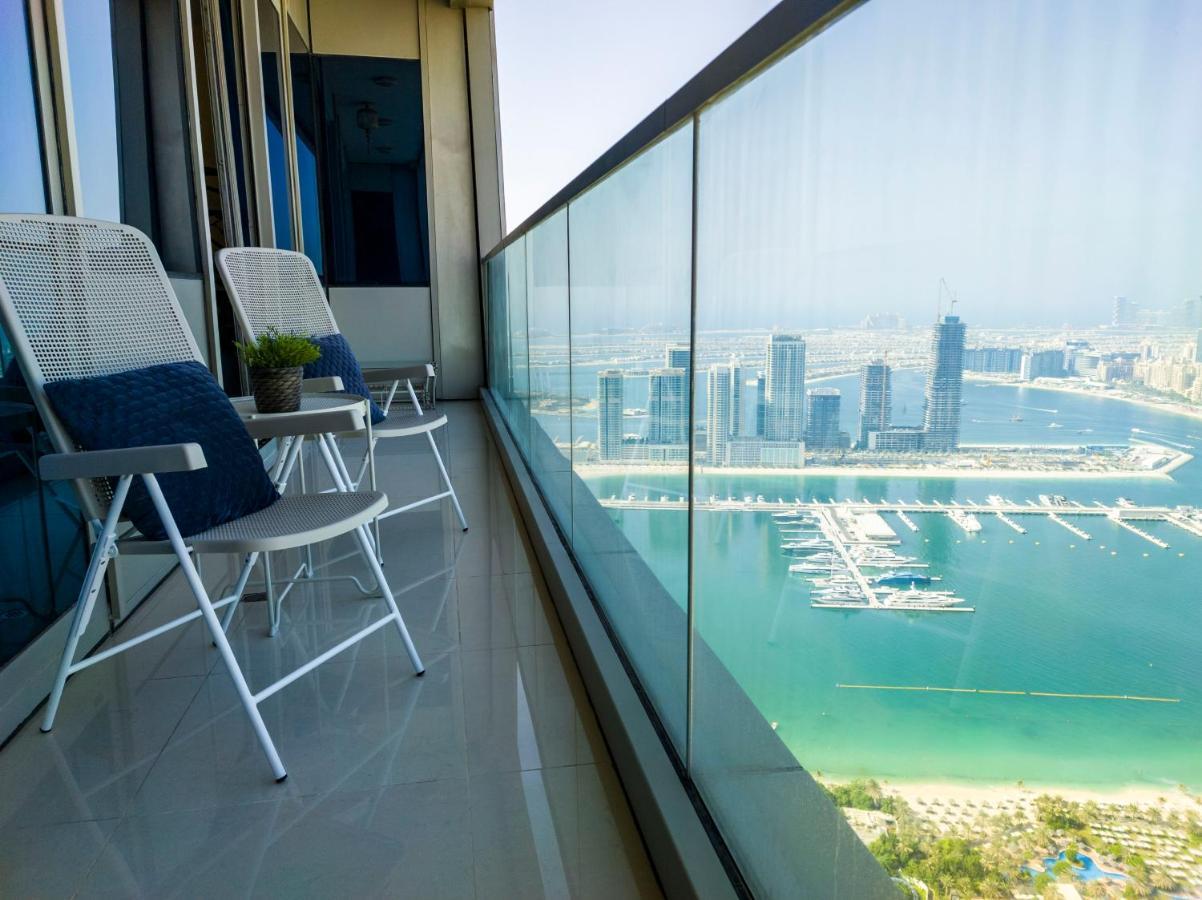 Exquisite, Luxe 1Bd Apartment, Unparalleled Sea Views, Prime Dubai Marina Location & Full Kitchen By "La Buena Vida Holiday Homes Exteriör bild