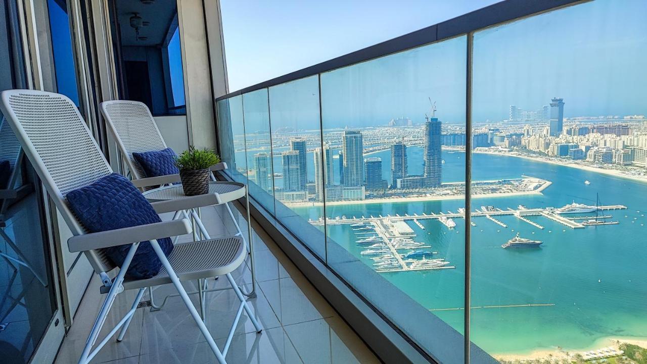 Exquisite, Luxe 1Bd Apartment, Unparalleled Sea Views, Prime Dubai Marina Location & Full Kitchen By "La Buena Vida Holiday Homes Exteriör bild